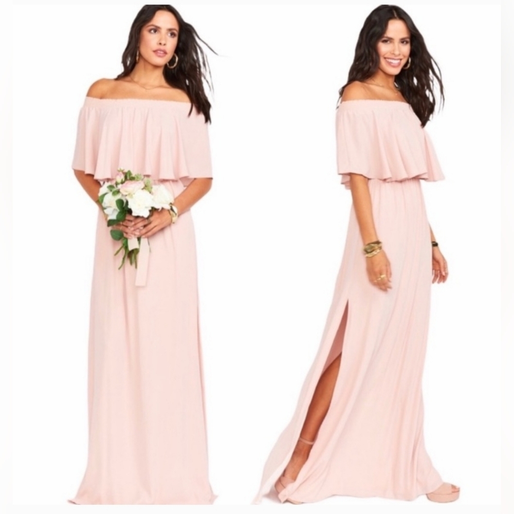 Show Me Your Mumu - Hacienda Maxi Dress - Rosebud Chiffon - Size XXXL/3X